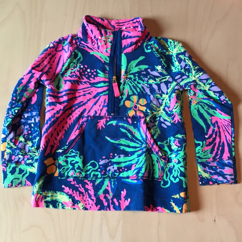 Lilly Pulitzer toddler popover EUC